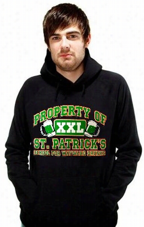 St.patrick's Day &quot;school For Wayward Drunks&quot; Hoodie