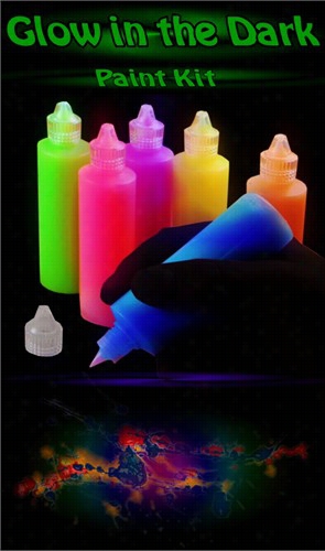 Supeer Glow In The Dark Color  Set (inclludes 6 Colors)