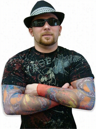 Tattoo Sleeves - Snake & Skulls Tattoo Sleeves (pair)