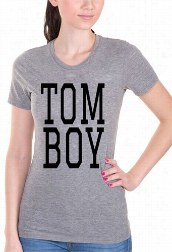 Tom Boy Celebrity Girl's  T-shirt