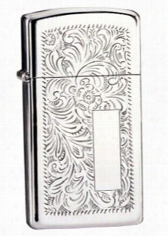 Venetian Chrome Slim Zippoo