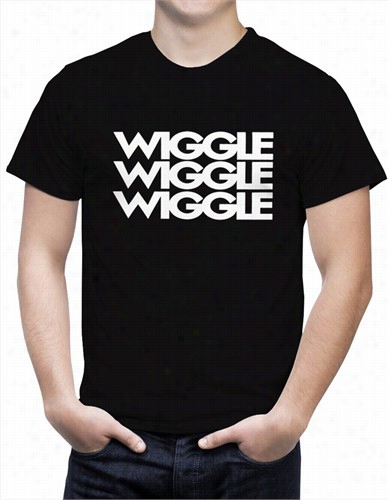 Wiggle Song Lyric Men's T-shirt