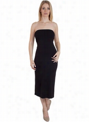 2-in-1 Maxi Dress - Black