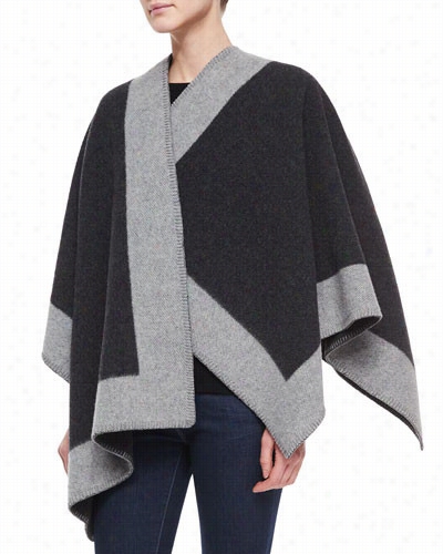 Blanket Feletd Wool Cape