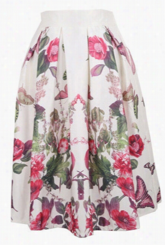 Come Up Roses Skirt