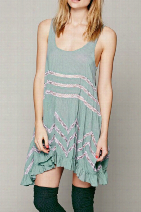 Dream State Lace Spplicign Tank Dress