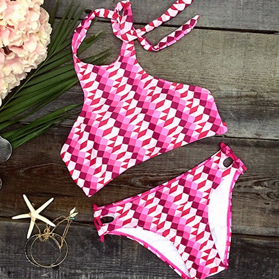 Ever So Ht Tank Bikini Set