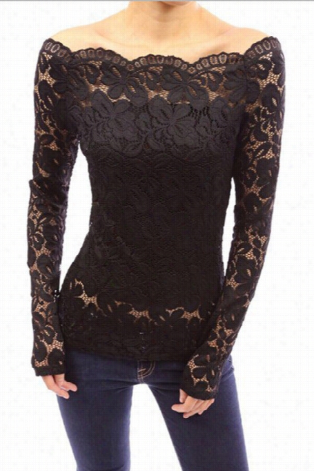 Eyes On You Lace Top