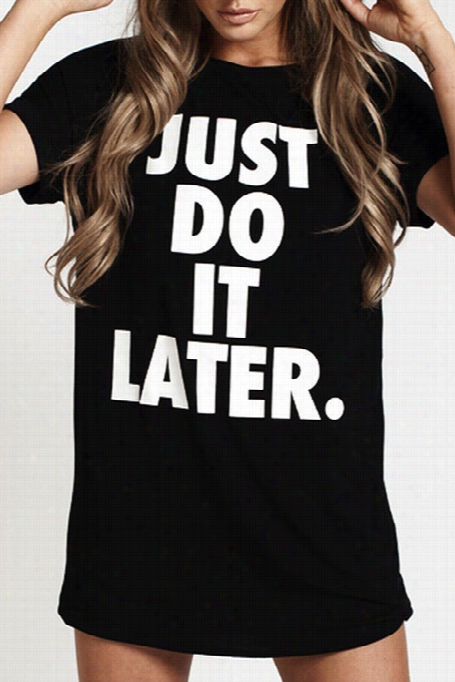 Just Do It Later Accidental T-shirt