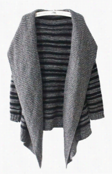 Keep On Your Pace Stripe Cardigan