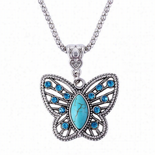 Forward Your Way Butterfly Necklace & Earring