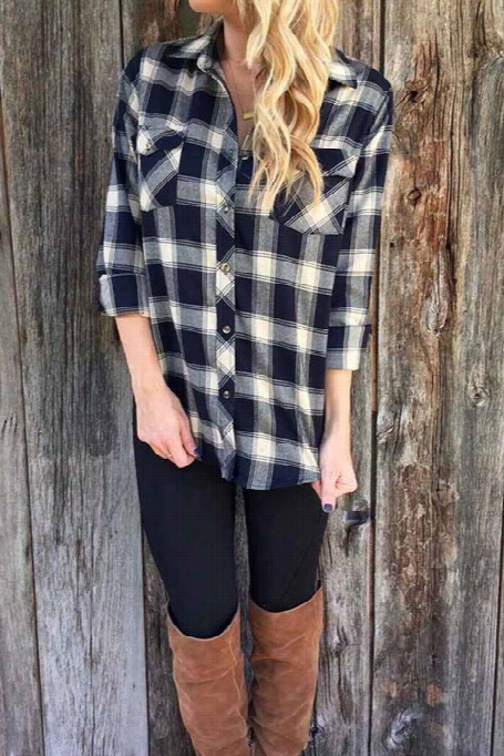 Out Of This Word Bf Plaid Shirt