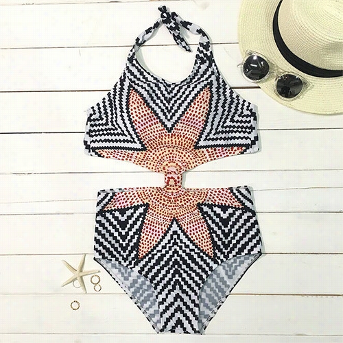 Right To The Cut Starfish Swimsuit