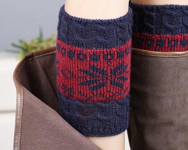 Snov Envy Knitting Boot Cuffs