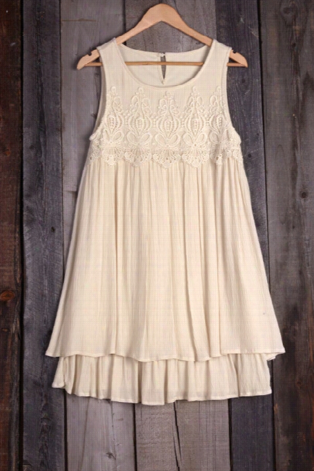 Someday's Lovin Lace Tank Dress