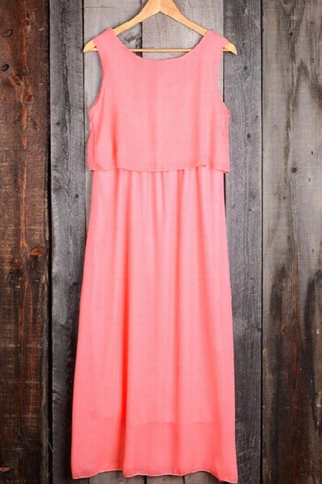 Take It To Heart Chiffon Casual Dress