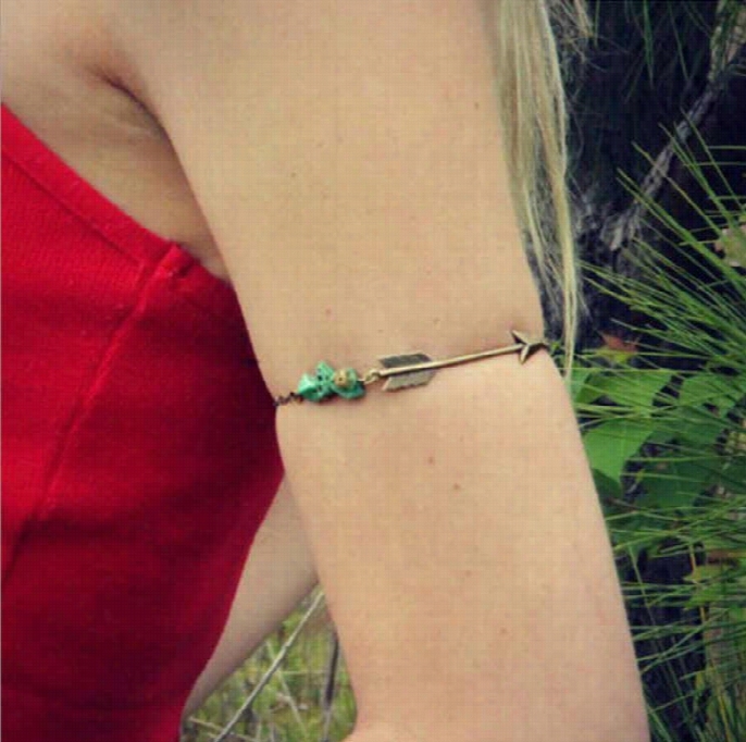 The Arrow Of Love Arm Bracelet