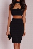 Black Little Things Strapless Dress