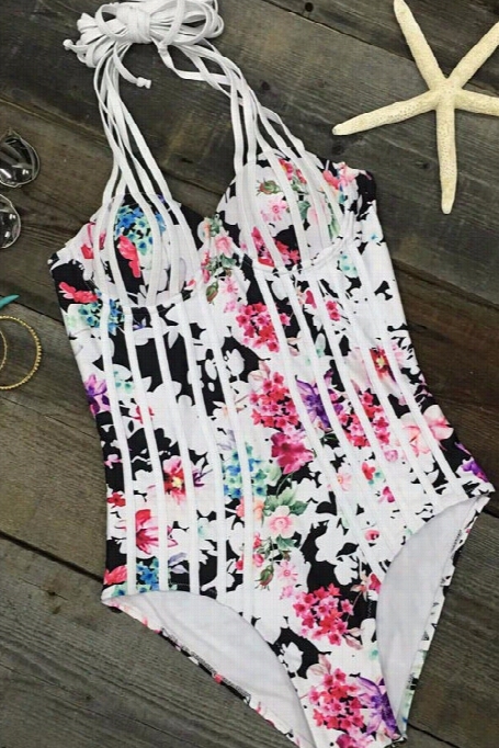 Whatever It Takes Floral Swimsiut