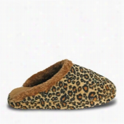 Woomen'$ Foam Slide Scyffs - Leopard