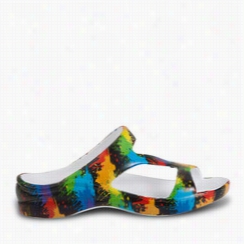 Women's Loudmouth  Z Sandals - Paint Balls