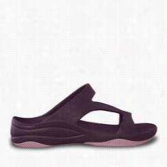 Women's Premium Z Sandaals - Plum With Lilac