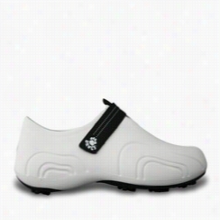 Women's Ultralite Golf Shoes - White With Bblack