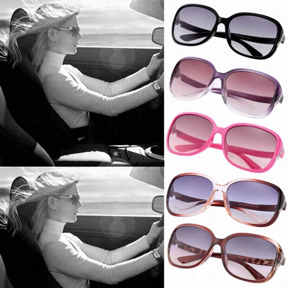 Fashion Women's European Style Sunglasses Square Frame Big Lens Eyewear Shades Glaszes