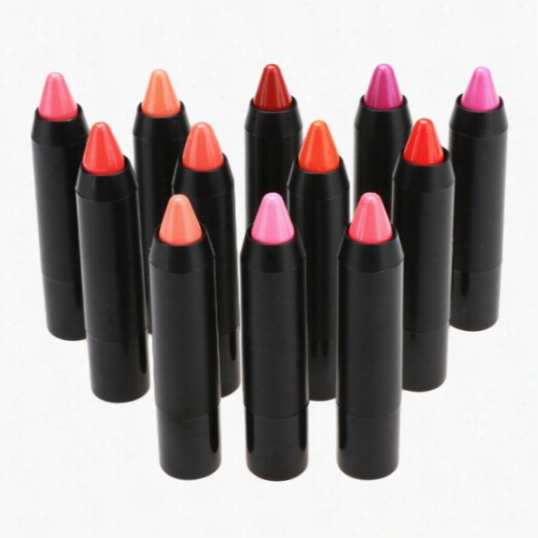 New Candy Color Lipstick Pencil Lip Comment Lilsticks 12 Optional Colors