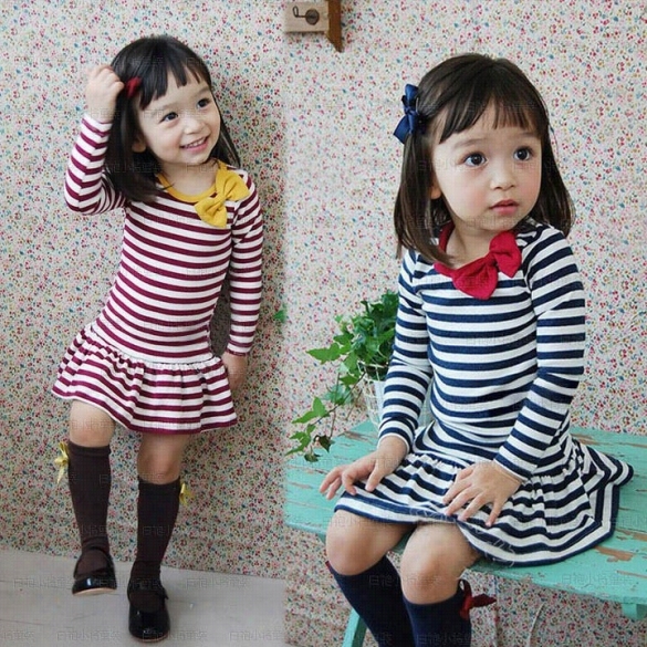 New Clothni Female Child Autumn Long-sleeve Dress Girl Princess Dress