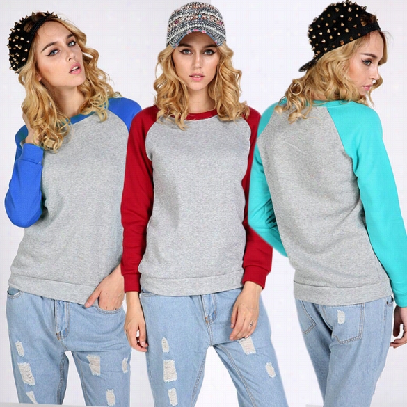 New East Knitting Fashion Women Female School Sweatshirt Style Casual T-shirts Loose