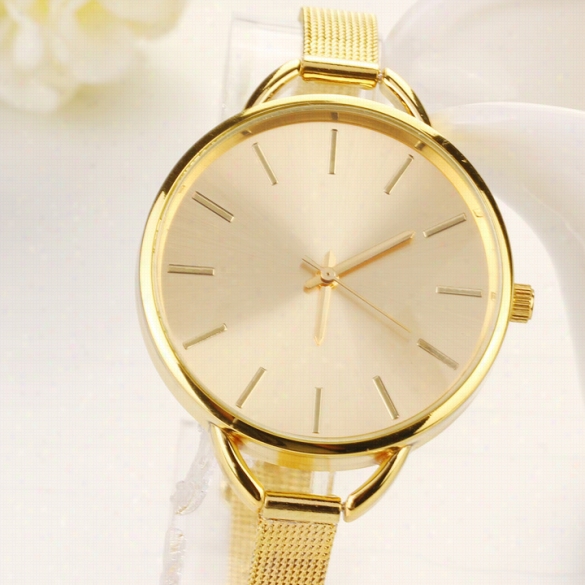 New Fashion Classix Women's Men Quartz Stainless Steel Wrist Watch  Hot Style