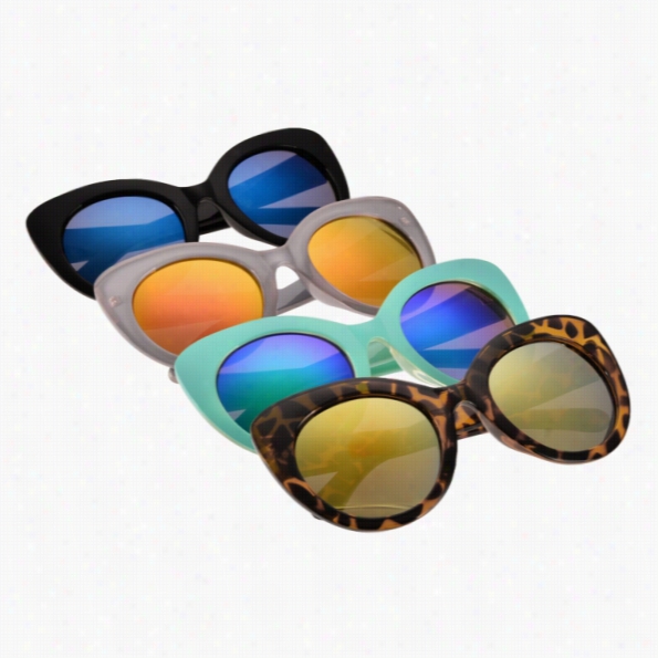 New Fashion Sunglas Ses Eyewear Vnitage Style Casual Irregular Sunglasses