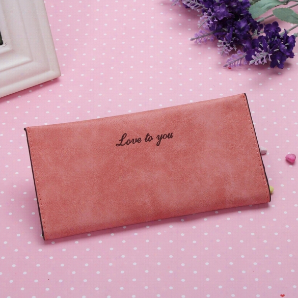 New Fashion Women Llady Eather Clutch Wallet Lengthy Card Holder Case P Urse Handbag