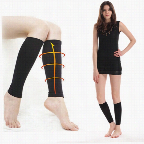 Thin Leg Claves Shaper Burn Plus Size Socks Compression Stovepipe Warmer