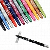 12 Colors Makeup Eyeliner Eye Shadow Pen Labial Line Pen Rotating Cosmetic ES9P