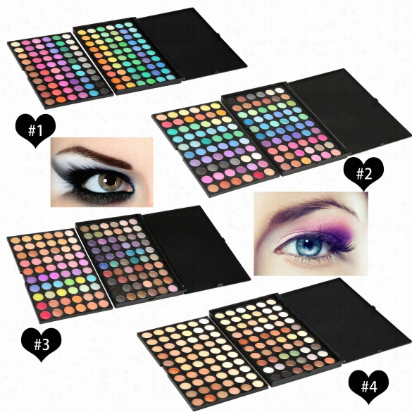 120 Color Professional Makeup Eye Shadow Shimmrr Matte Cosmetic Eyeshadow Palette Set