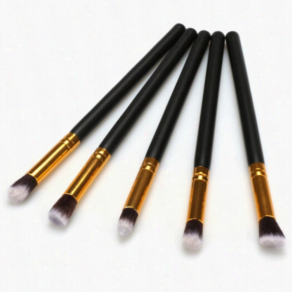 5pcs Professional Makeup Bruush Set Cosmetic Brushes Eye And Face Makeup Brush Hireling