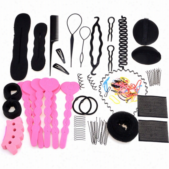 Hair Ba Nd Hair Comb Hairpon Rubver Band Devic E Hair Styling C Lip Accessories 20 Distinct Type"set 1set