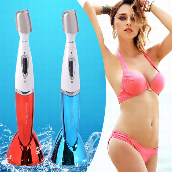 Microo Precisione Lectric Eyebrow Trimmer Wet Dry Shaver Bikini Face Hair Remver