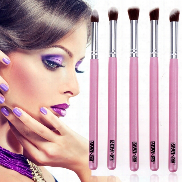 New 5pcs Makeup Ocsmetic Tool Eyeshadow Foundation Makeup Brush Regular