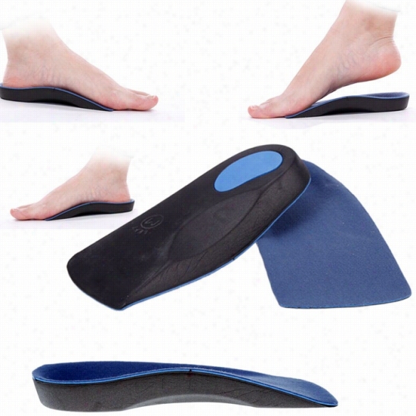 New Fashion 3"4 Orthotic Insole Shoes Cushion Arch Support Flat Feet Pronation