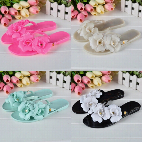 New Fashion Women Flip Flo Ps Shoes Flat Sandals Beach Casu Al Sandals