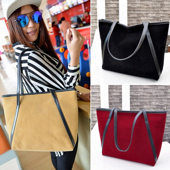 New Fashion Women Nubuck Leather Carry Oe Houlderb Ig Bags Handbags Projection Bag