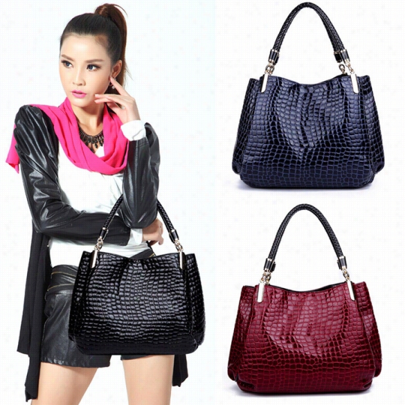 New Fashion Women's Ladies Leather Handbag Bag Tote Shoulder Bag