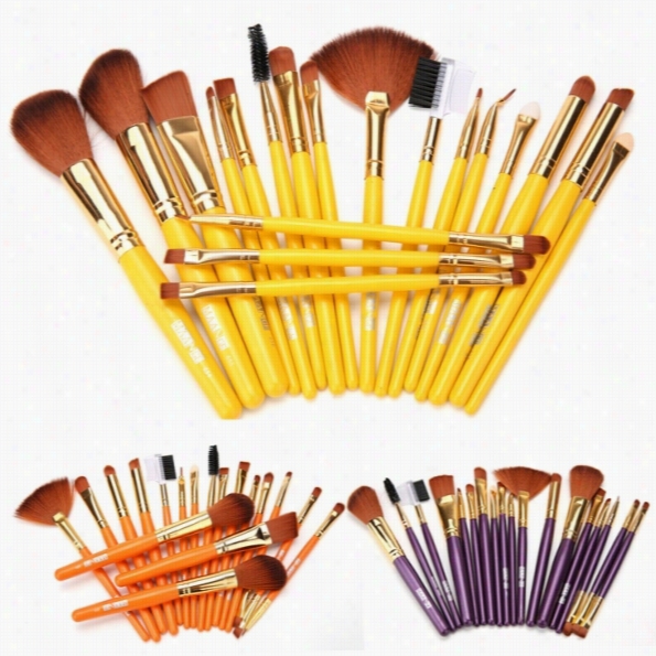 New Makeup 19pcs Brushes  Set Powder Foundation Eyeshadow Eyeliner