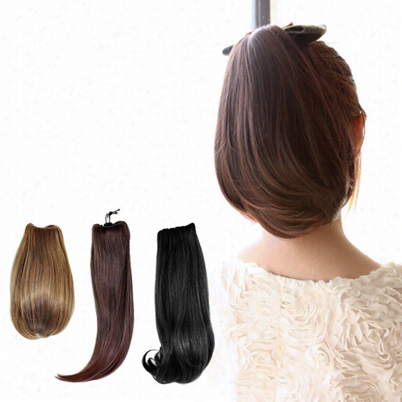 New Women's Pony Tail Awvy Bounccy " Straight Hair Stlye Pieces 4 Type 4 Color