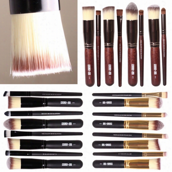 Pro Makeu 8pcs Brushes Setpowder Foundation Eyeshadow Eyeliner Brush Tool Hot