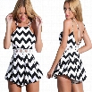 Best Sale Stylish Lady Women New Fashion Sexy Sleeveless Stripe Tank Dress