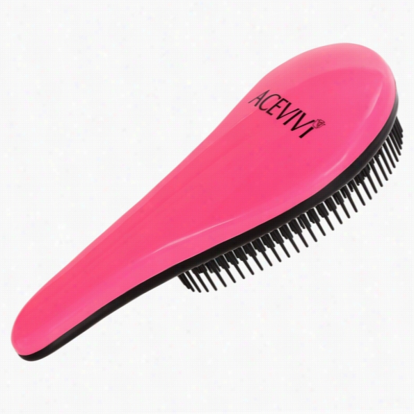 Acevivi Plastic Detangling Shower  Hair Brush Comb Stlying Tamer Tool For Adult Kids